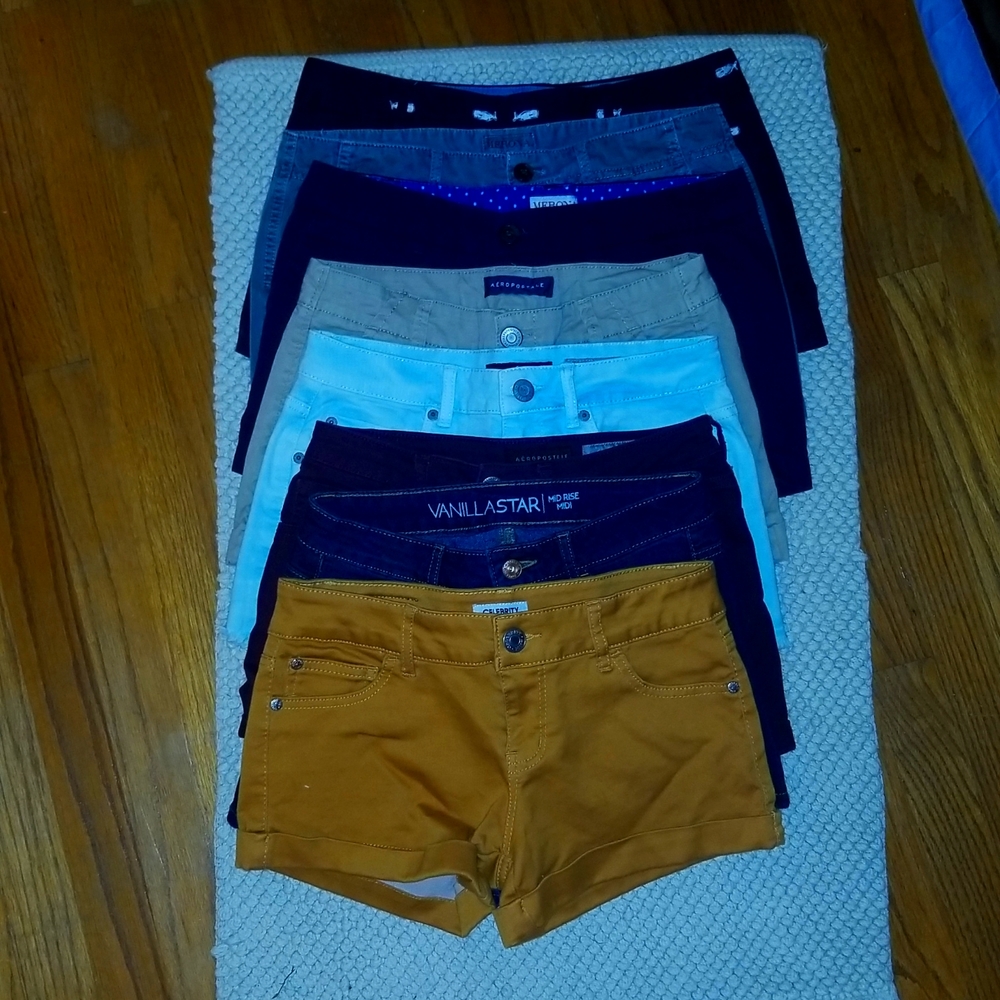 Lots of junior shorts